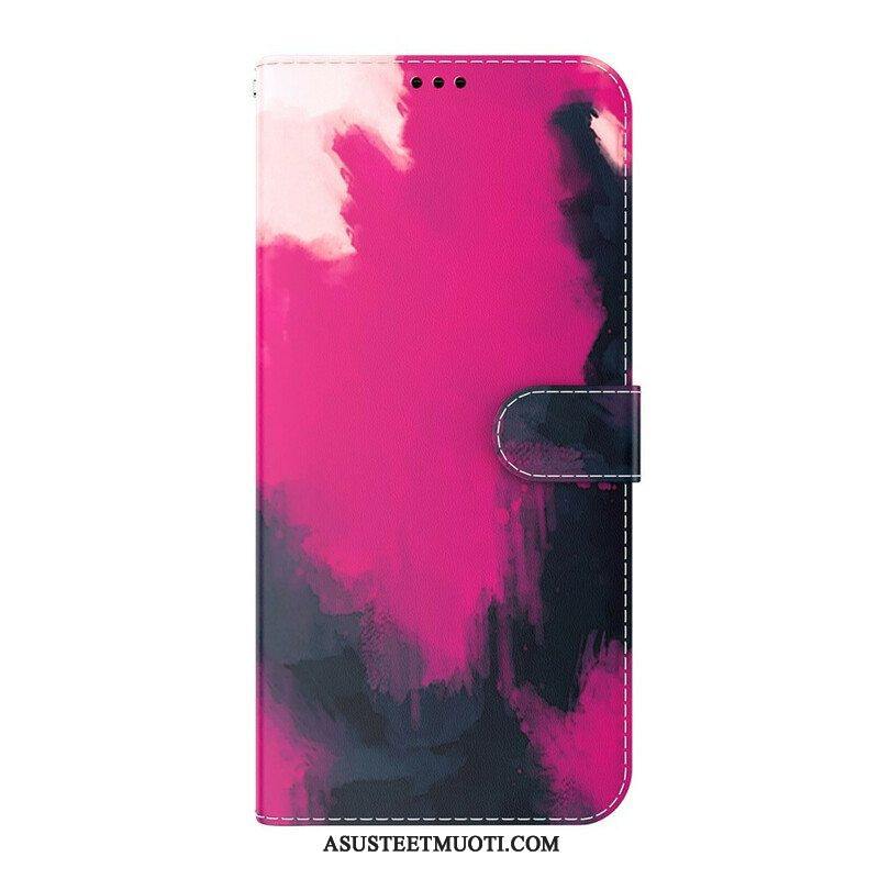 Flip Case iPhone 13 Mini Akvarelli