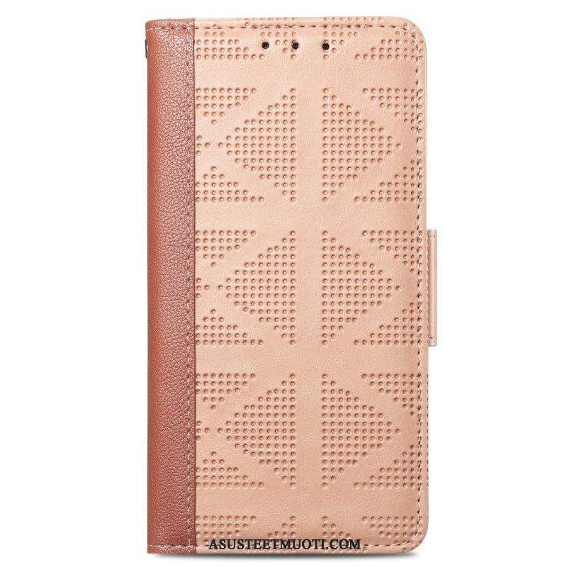 Flip Case iPhone 14 Retro Nahkatyyli
