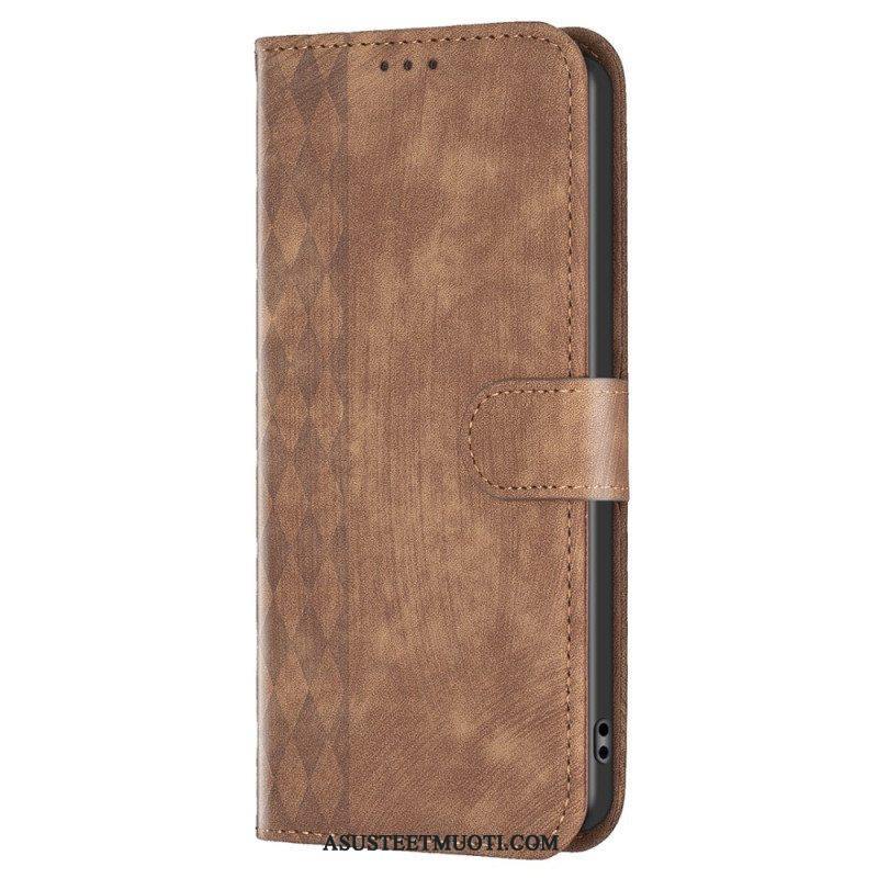 Flip Case iPhone 15 Plus Vintage-tyyli