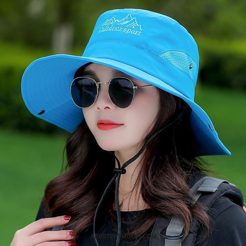 Hattu Naisten Kalastaja Aurinkohattu Suuntaus Aurinkovoiteet Kesä