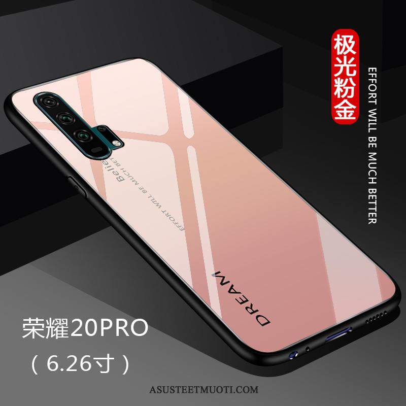 Honor 20 Pro Kuoret Suojaus Kaltevuus Kiinteä Väri Murtumaton Kuori