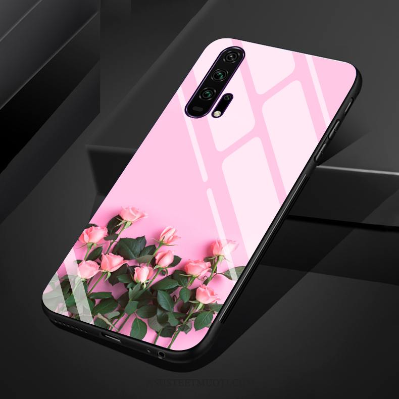 Honor 20 Pro Kuori Kuoret Pehmeä Neste All Inclusive Pinkki Taide Kotelo