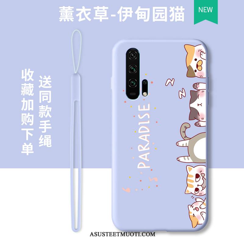Honor 20 Pro Kuori Kuoret Vaalean Violetti Trendi Kotelo All Inclusive