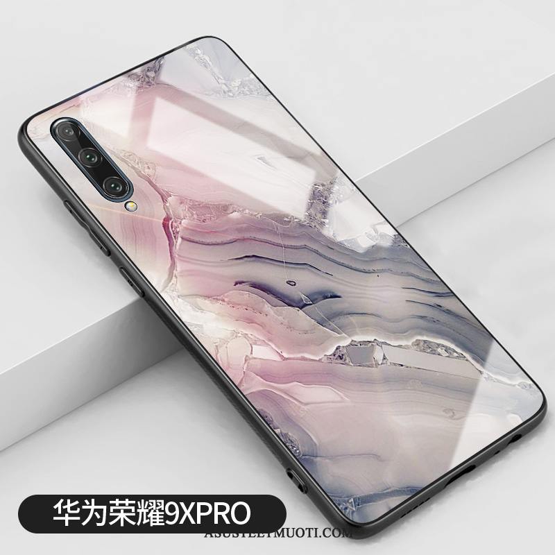 Honor 9x Pro Kuoret Violetti Kotelo Net Red Murtumaton Jauhe