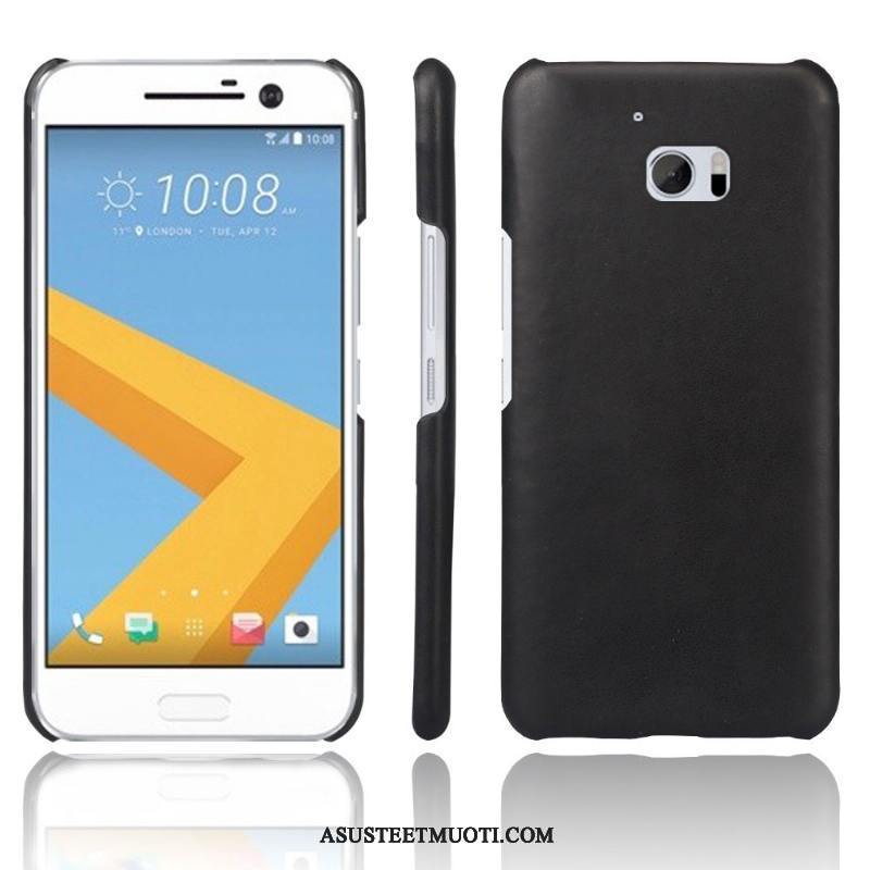 Htc 10 Kuoret Nahkakotelo Takakansi Aito Nahka Uusi Punainen
