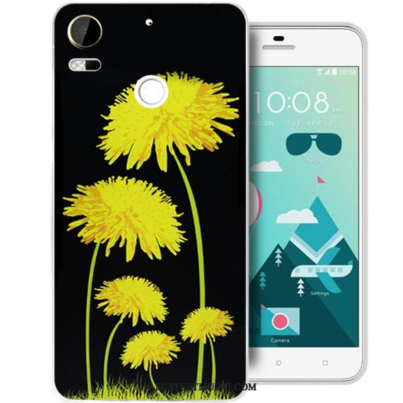 Htc Desire 10 Lifestyle Kuoret Murtumaton Silikoni Pinkki Puhelimen Kissa