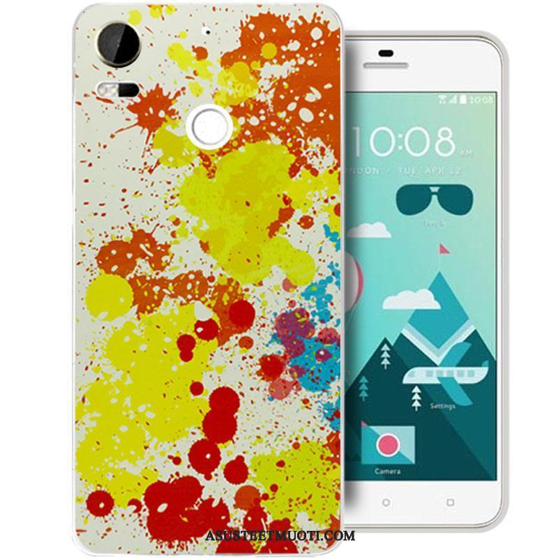 Htc Desire 10 Lifestyle Kuoret Murtumaton Silikoni Pinkki Puhelimen Kissa