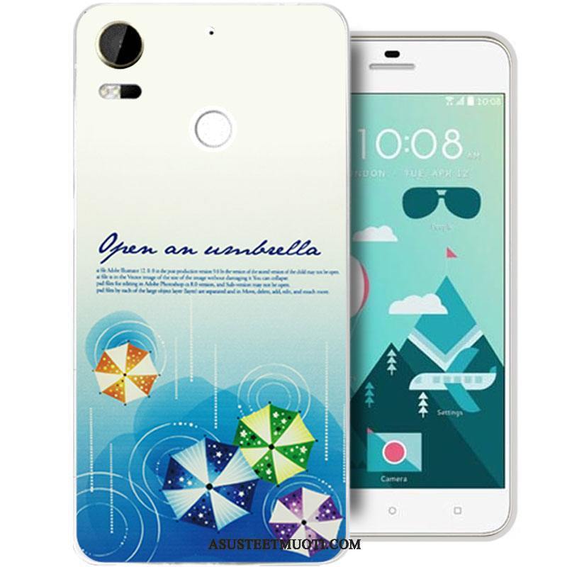 Htc Desire 10 Lifestyle Kuoret Murtumaton Silikoni Pinkki Puhelimen Kissa