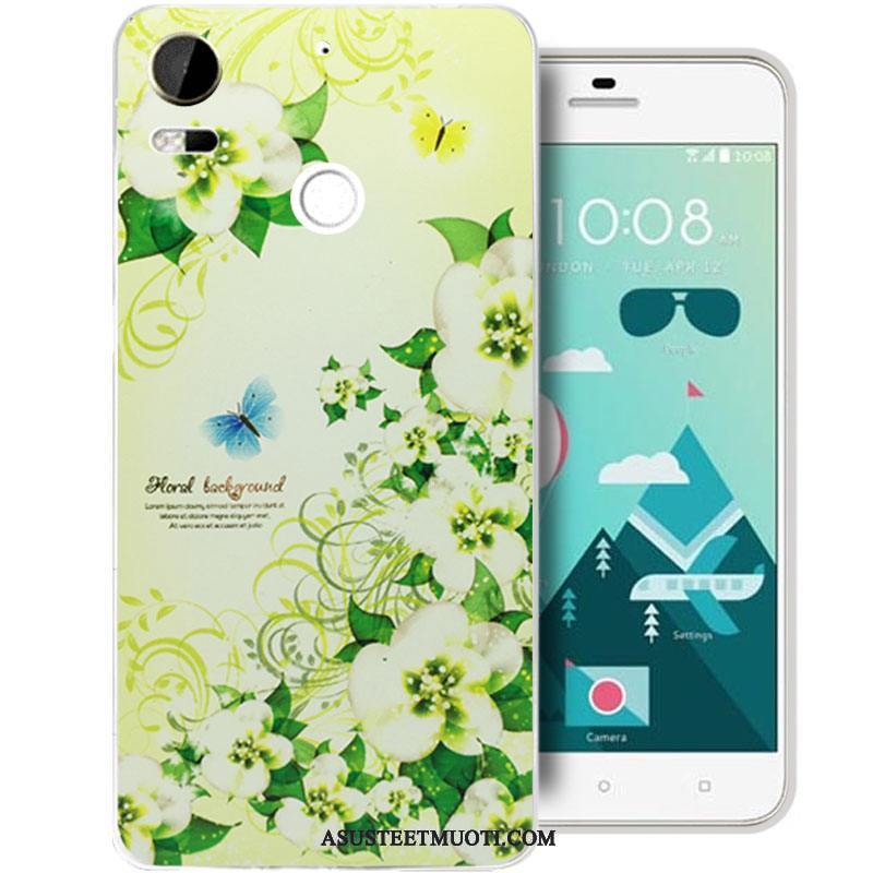 Htc Desire 10 Lifestyle Kuoret Murtumaton Silikoni Pinkki Puhelimen Kissa