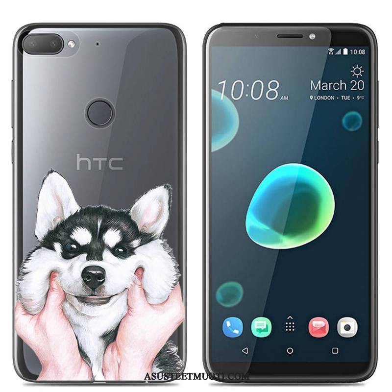 Htc Desire 12+ Kuori Kuoret Persoonallisuus Kotelo Silikoni Monivärinen