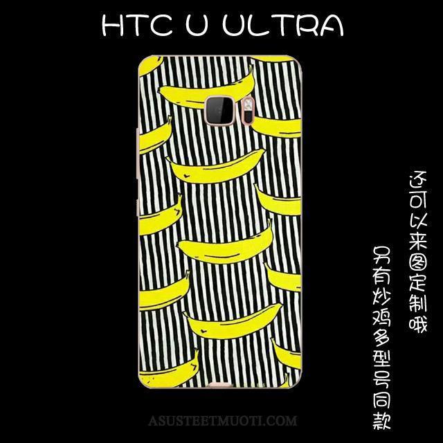 Htc U Ultra Kuoret Vihreä Pieni Suojaus Kotelo Silikonikuori