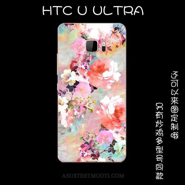 Htc U Ultra Kuoret Vihreä Pieni Suojaus Kotelo Silikonikuori