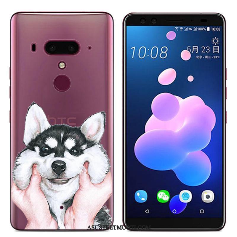 Htc U12+ Kuoret Kukka Persoonallisuus Kotelo Pehmeä Neste Sarjakuva