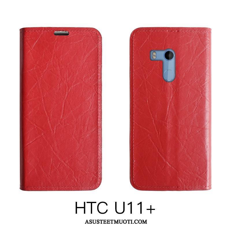 Htc U12+ Kuoret Suojaus Musta Nuoret Silikoni Ohut