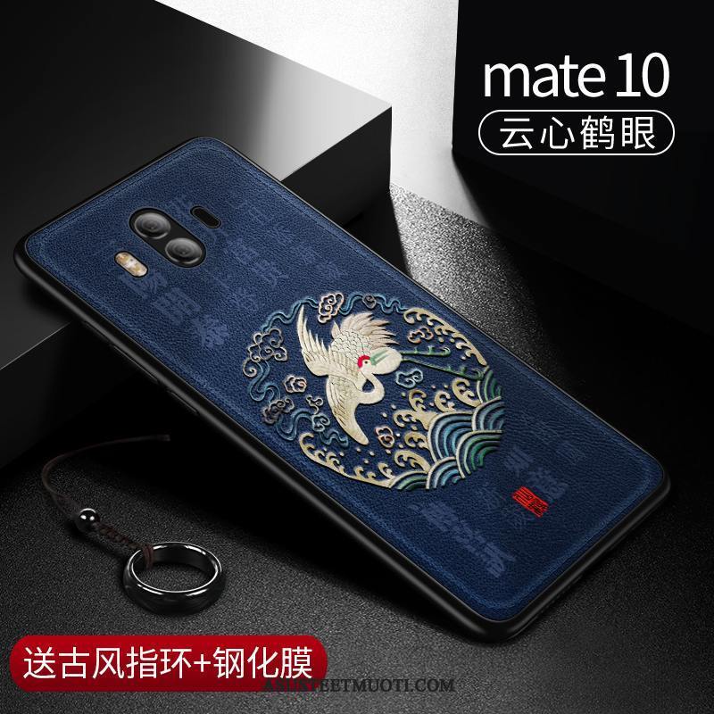 Huawei Mate 10 Kuoret Trendi Luova Sininen Net Red Kotelo