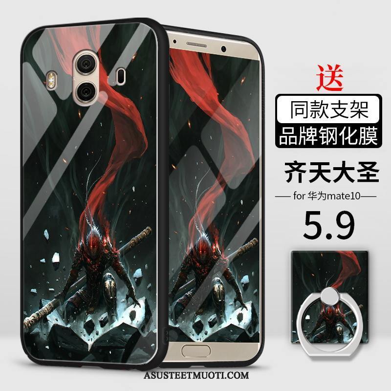 Huawei Mate 10 Kuori Kuoret Persoonallisuus Kova Trendi Musta Rakastunut