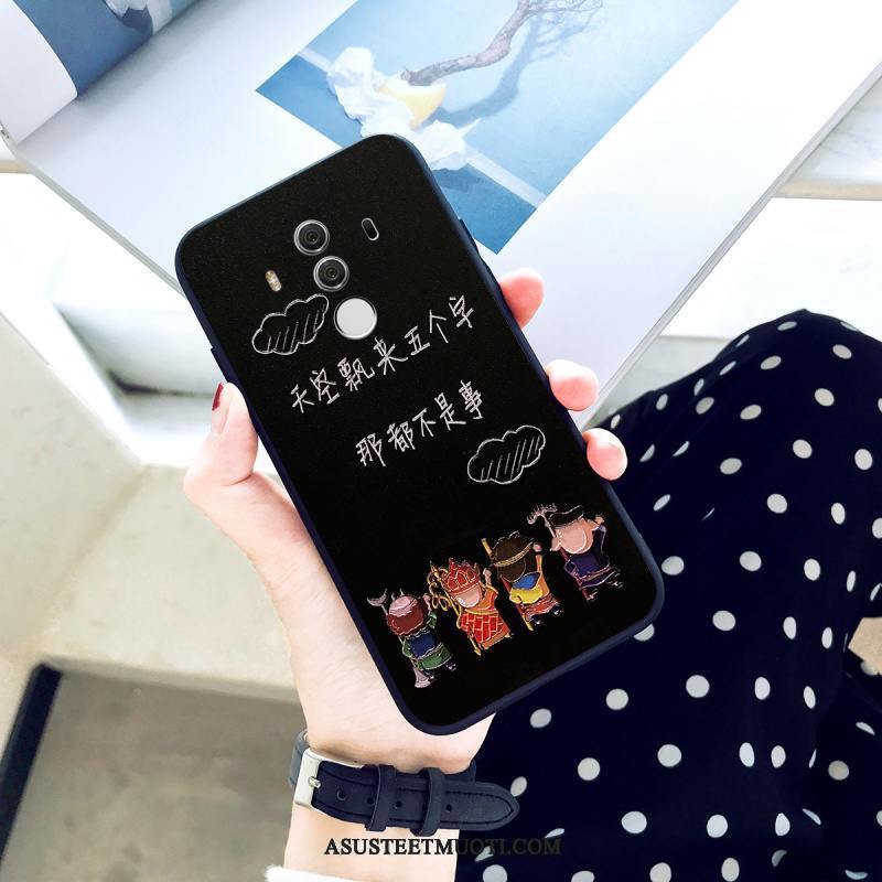 Huawei Mate 10 Pro Kuoret Kova Musta Persoonallisuus Suojaus Tide-brändi