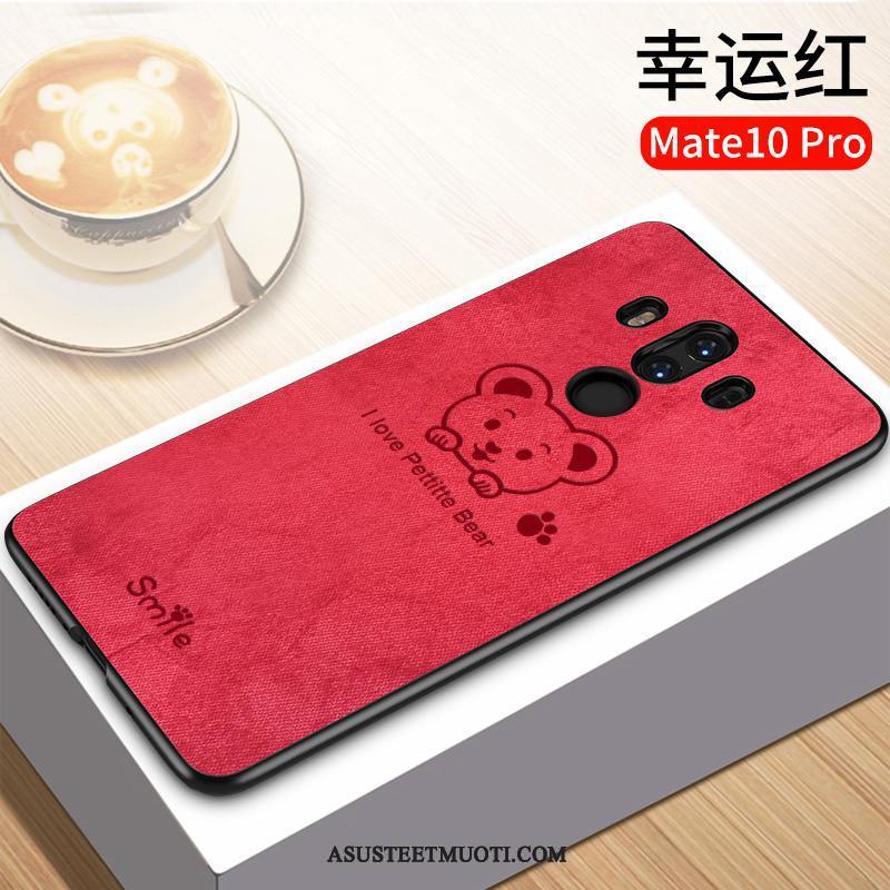 Huawei Mate 10 Pro Kuoret Kuori All Inclusive Puhelimen Kukkakuvio Ultra