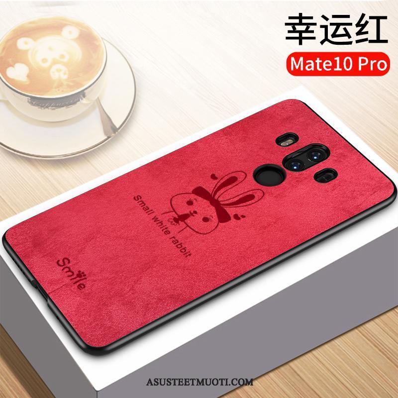 Huawei Mate 10 Pro Kuoret Kuori All Inclusive Puhelimen Kukkakuvio Ultra