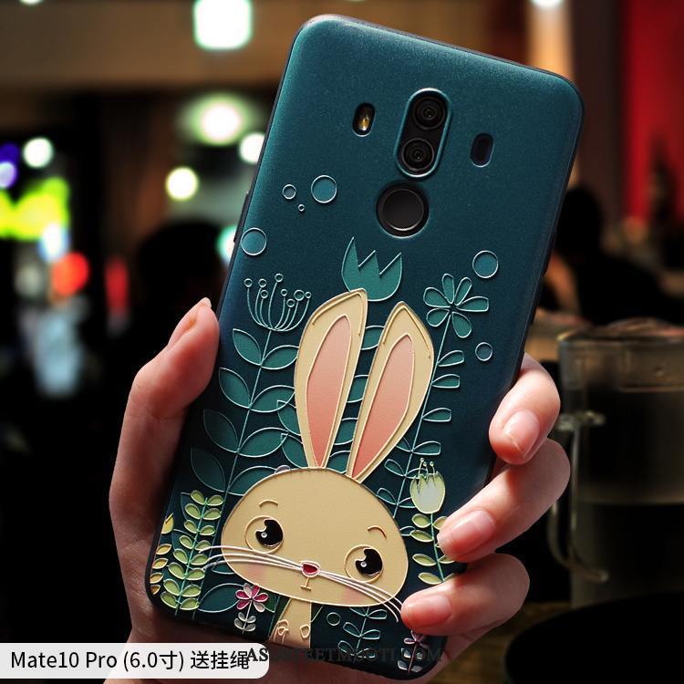 Huawei Mate 10 Pro Kuoret Pesty Suede Luova Ultra Pehmeä Neste Persoonallisuus