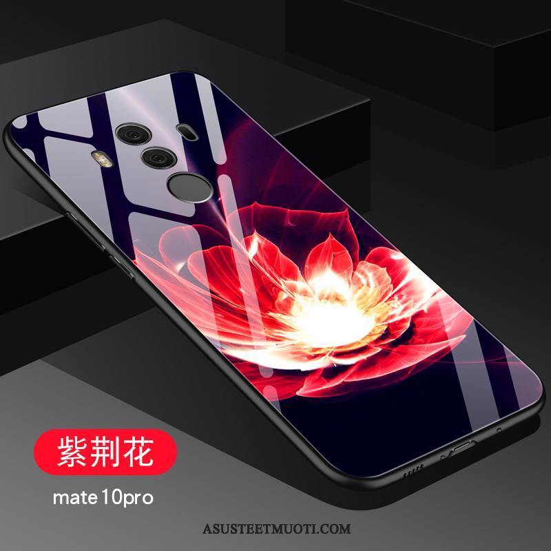 Huawei Mate 10 Pro Kuoret Suojaus Murtumaton Kotelo Lasi Kuori