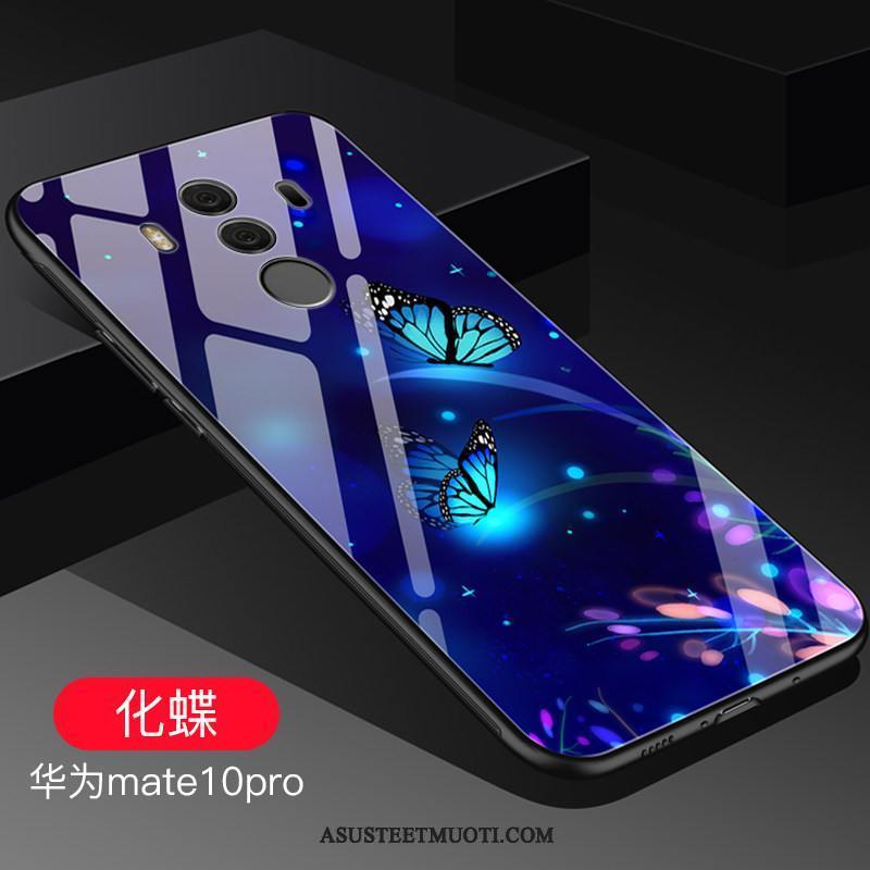 Huawei Mate 10 Pro Kuoret Suojaus Murtumaton Kotelo Lasi Kuori