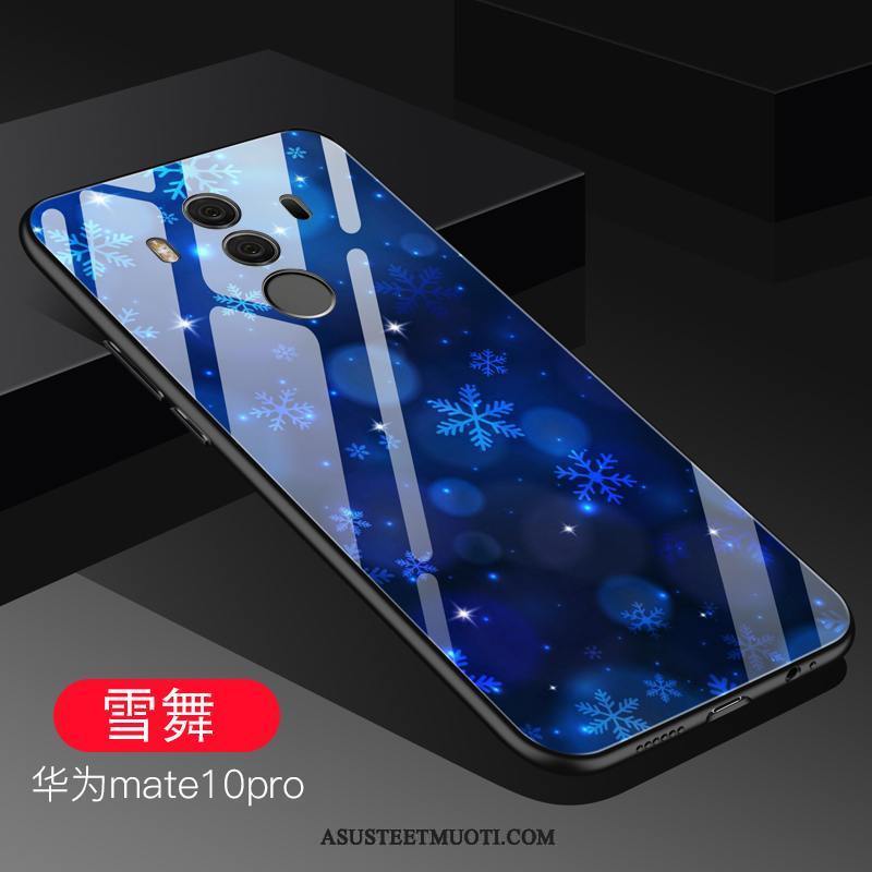 Huawei Mate 10 Pro Kuoret Suojaus Murtumaton Kotelo Lasi Kuori