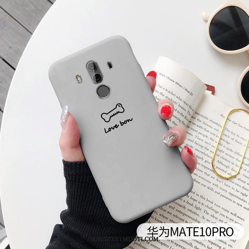 Huawei Mate 10 Pro Kuoret Yksinkertainen Kuori Silikoni Sarjakuva Pehmeä Neste