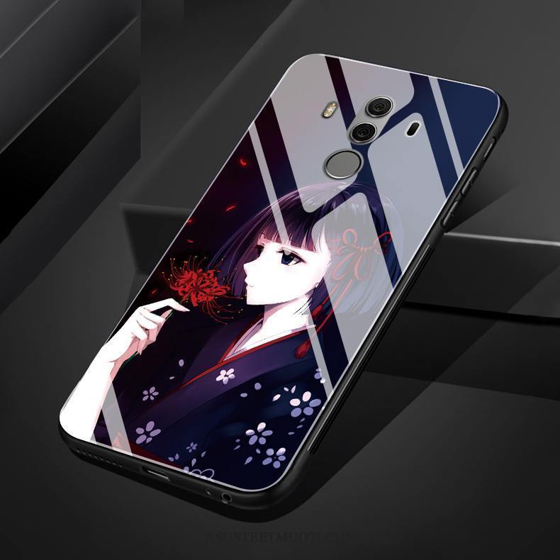 Huawei Mate 10 Pro Kuoret Yksinkertainen Silikoni Kiinalainen Tyyli Hemming Kotelo