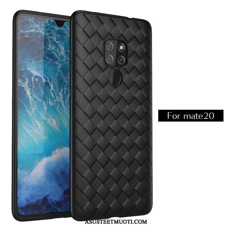 Huawei Mate 20 Kuoret Pehmeä Neste Kudonta Hengittävä Puhelimen Punainen