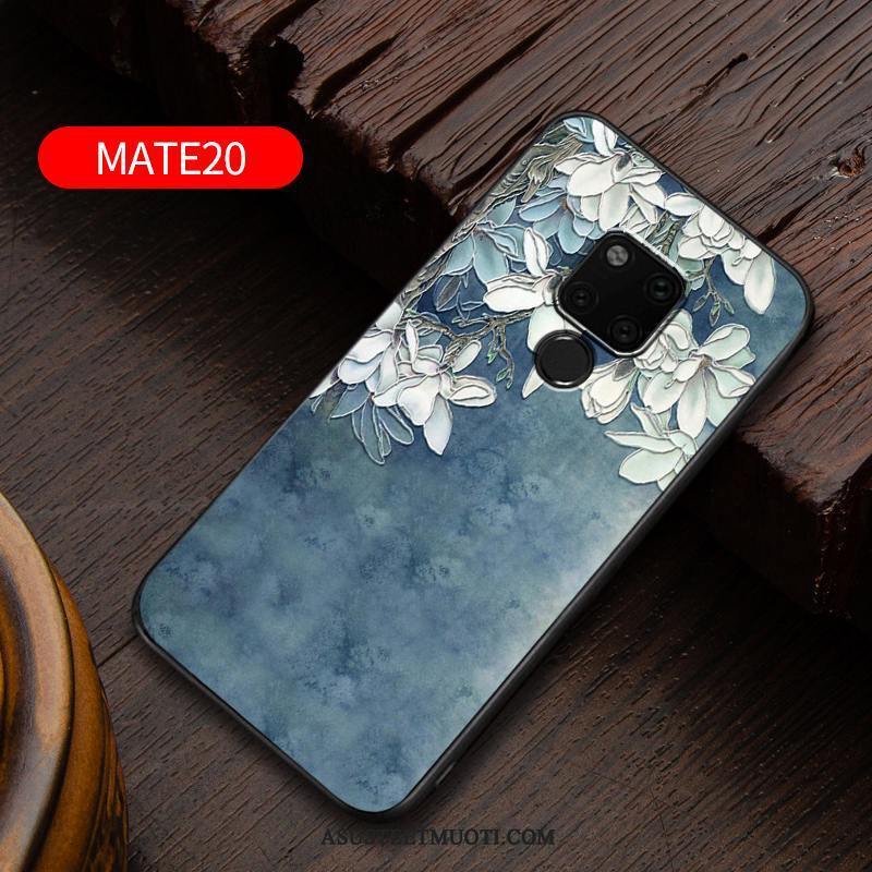 Huawei Mate 20 Kuoret Suojaus Kuori Pesty Suede Luova Pehmeä Neste