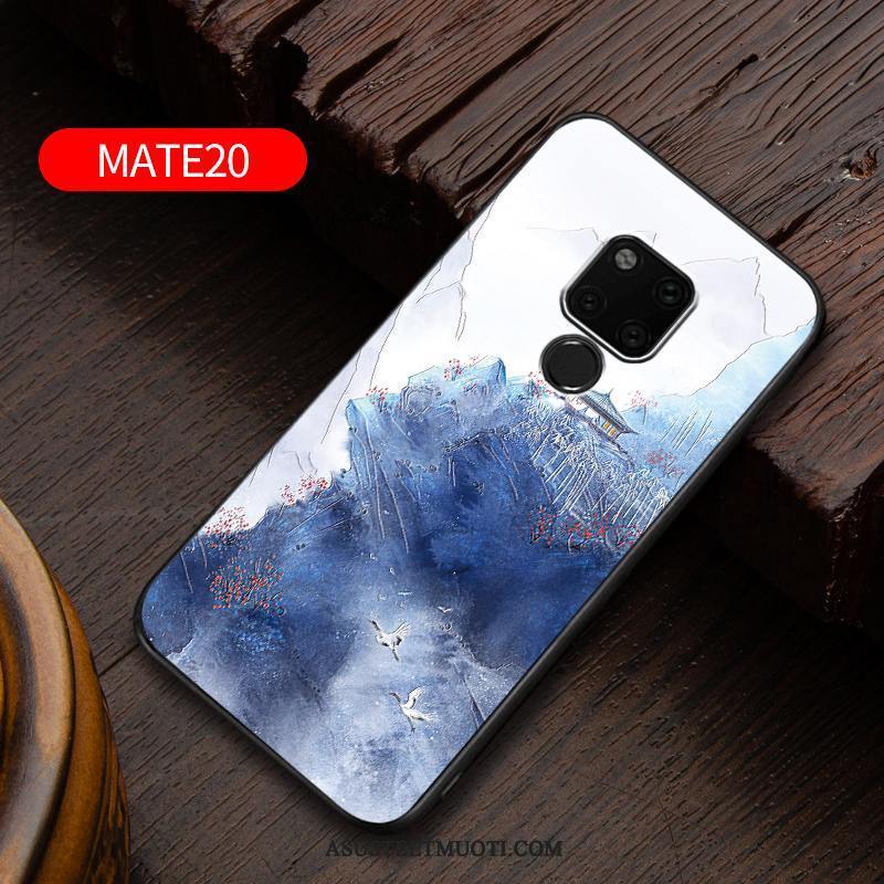 Huawei Mate 20 Kuoret Suojaus Kuori Pesty Suede Luova Pehmeä Neste