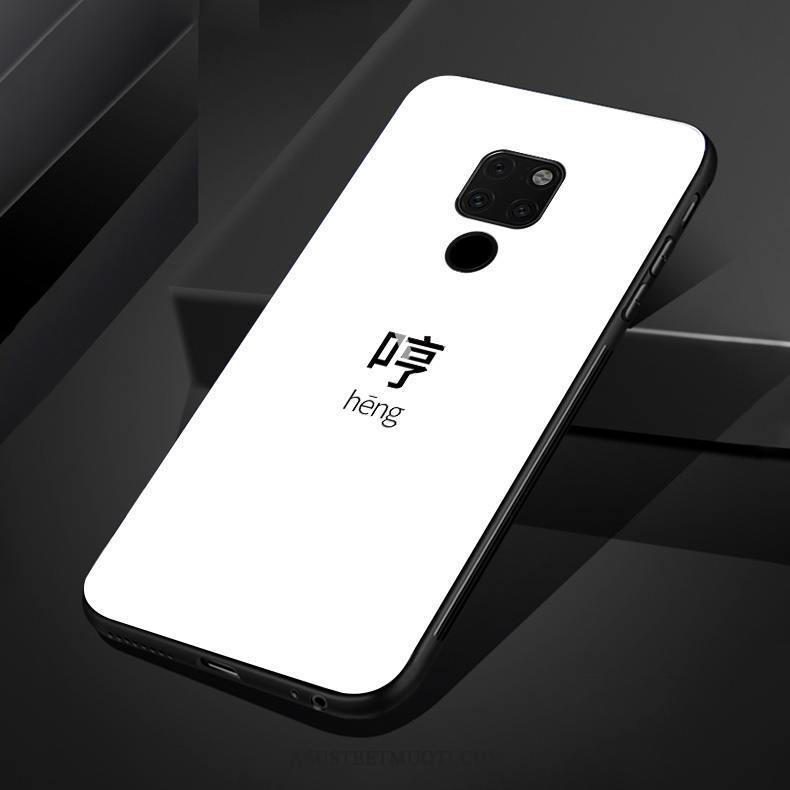 Huawei Mate 20 Kuoret Yksinkertainen Musta Rakastunut Luova Persoonallisuus