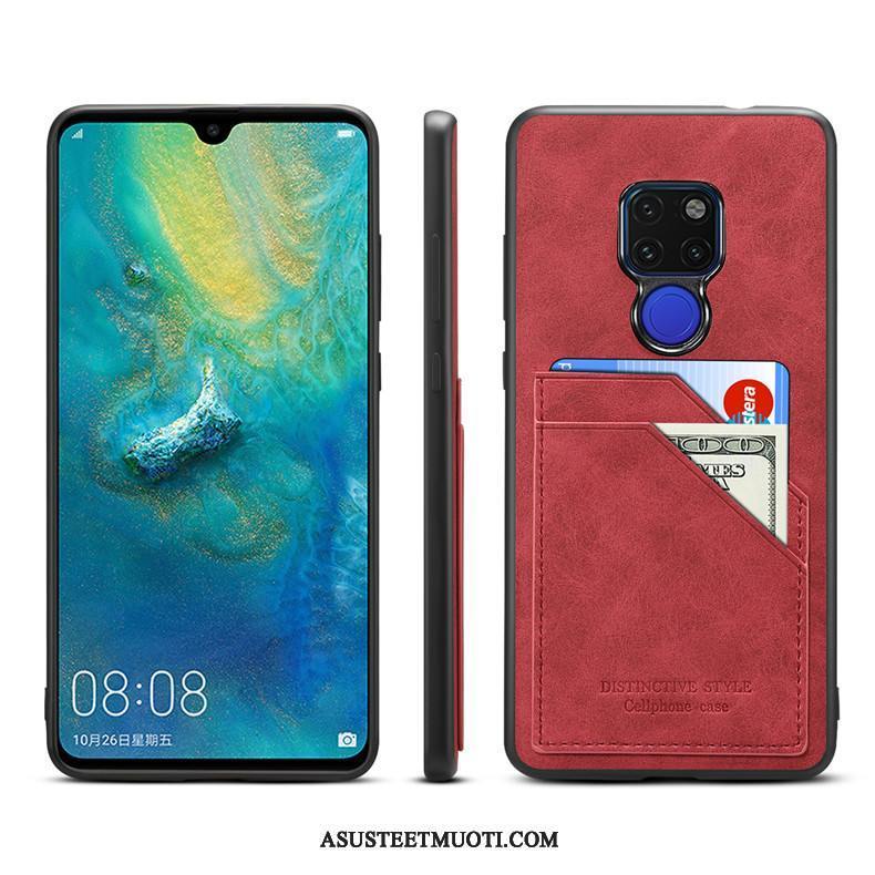 Huawei Mate 20 Kuori Kuoret Kevyt Suojaus Pehmeä Neste Vihreä Murtumaton