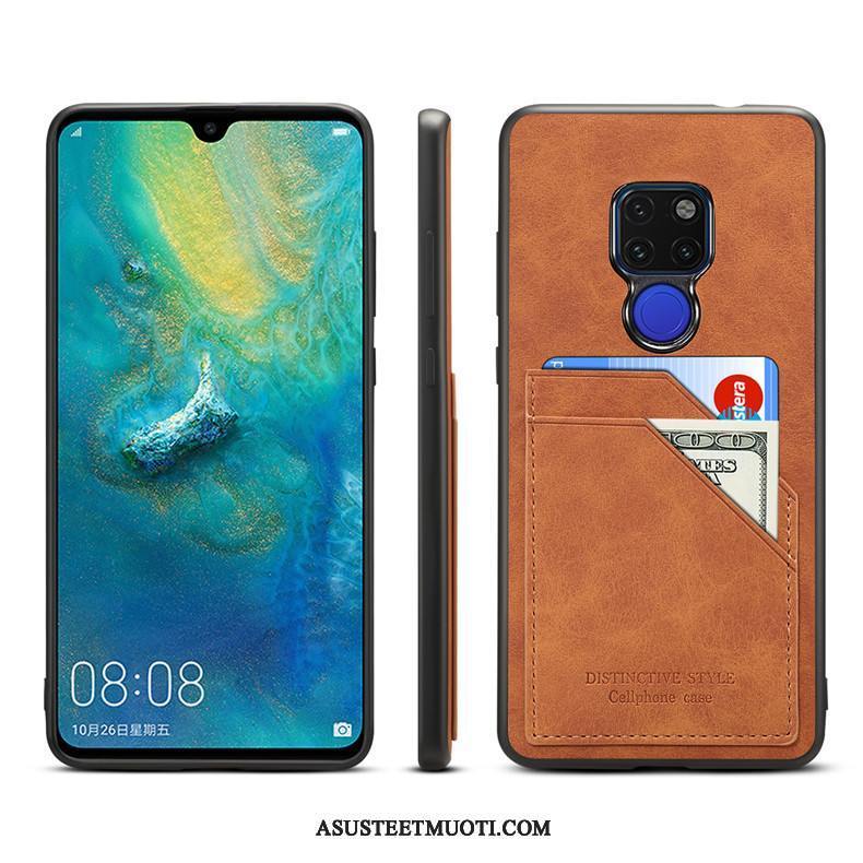 Huawei Mate 20 Kuori Kuoret Kevyt Suojaus Pehmeä Neste Vihreä Murtumaton