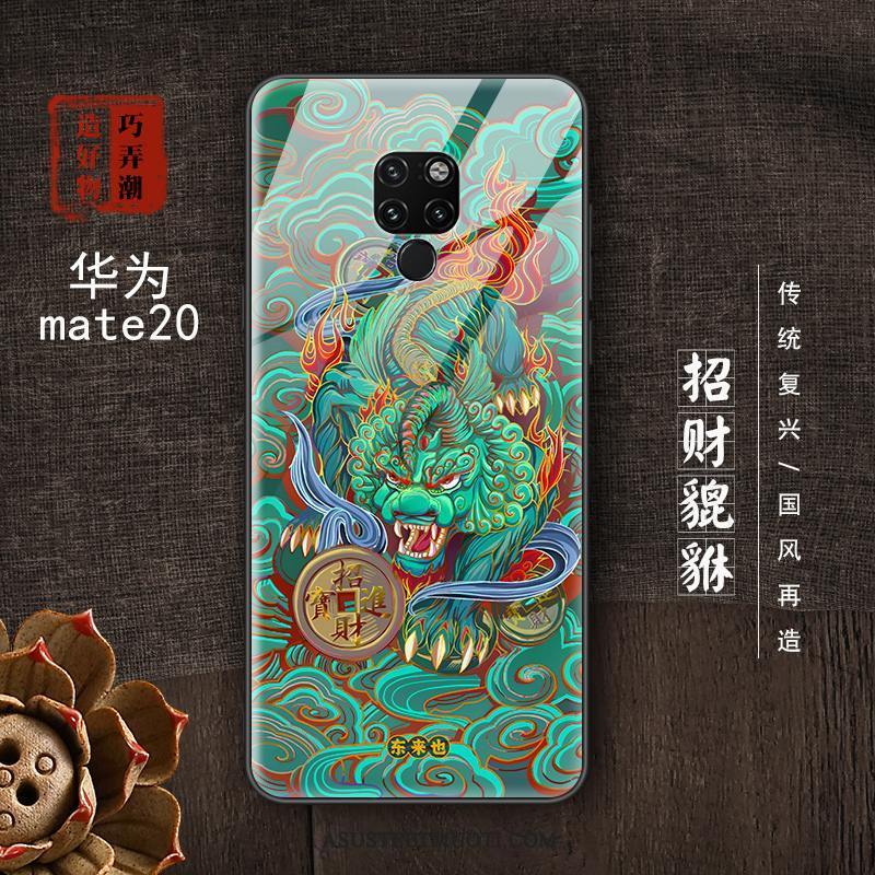 Huawei Mate 20 Kuori Kuoret Sininen Suojaus Puhelimen Murtumaton