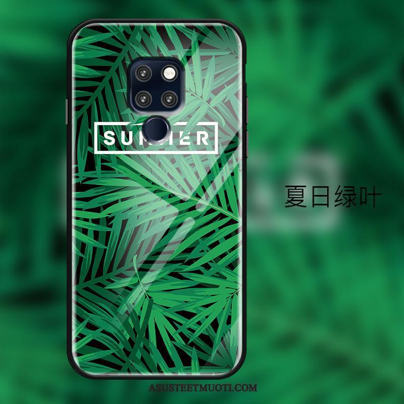 Huawei Mate 20 Kuori Kuoret Vihreä Murtumaton Suojaus Tila Kotelo