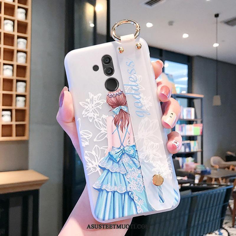 Huawei Mate 20 Lite Kuori Kuoret Kotelo Murtumaton Ripustettavat Koristeet Jauhe