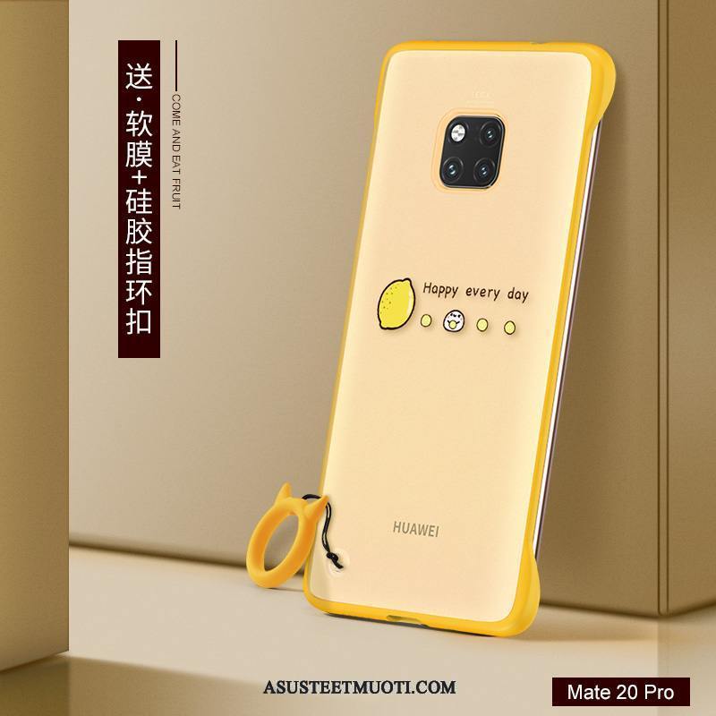 Huawei Mate 20 Pro Kuoret Kehys Ultra Pesty Suede Puhelimen Kuori