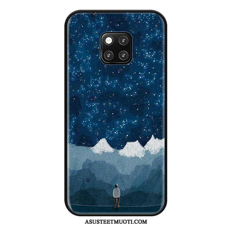 Huawei Mate 20 Pro Kuoret Kotelo Silikoni Trendi Suojaus Luova