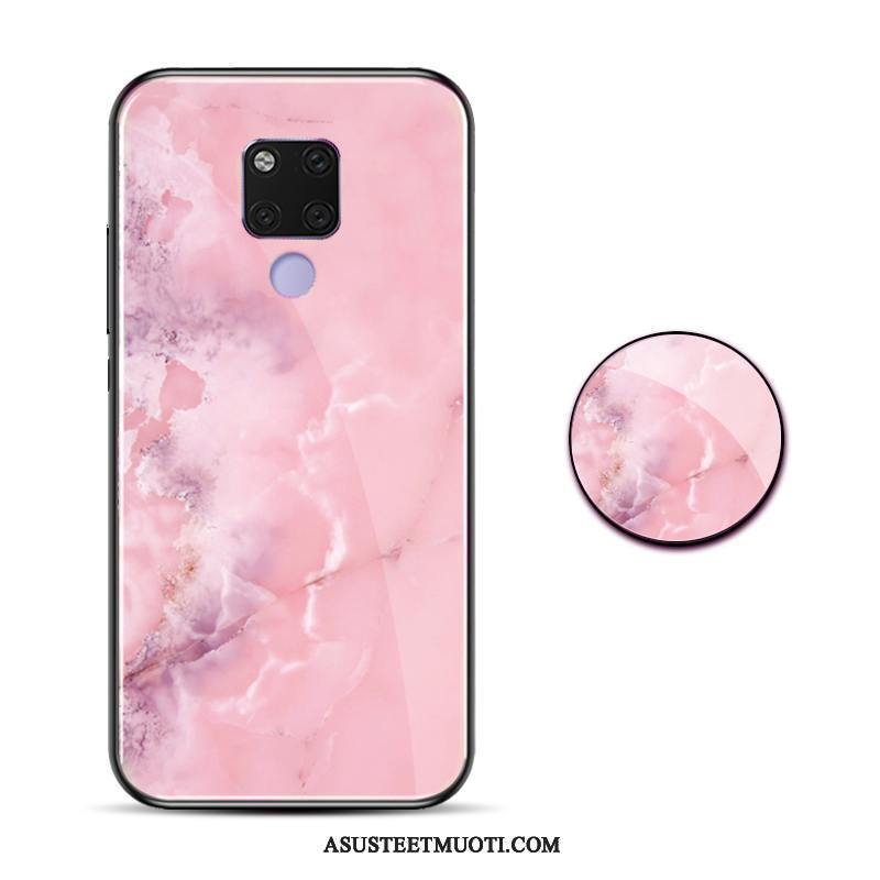 Huawei Mate 20 Rs Kuoret Net Red Sininen Kukkakuvio Kotelo Kuori