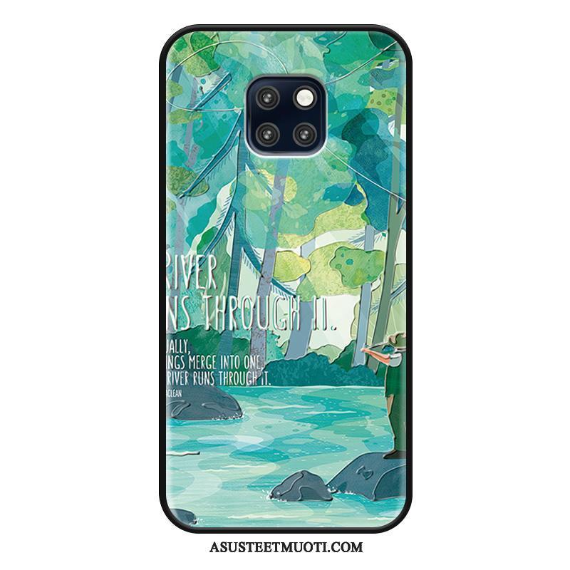 Huawei Mate 20 Rs Kuori Kuoret Kukka Murtumaton Yksinkertainen Pieni