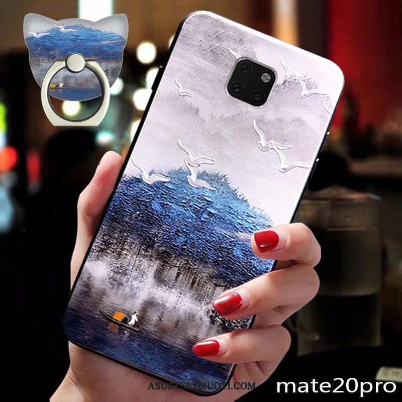 Huawei Mate 20 Rs Kuori Kuoret Persoonallisuus Luova Sininen Murtumaton