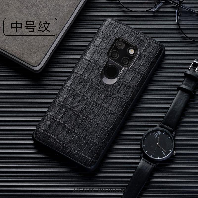 Huawei Mate 20 X (5g) Kuoret Kotelo Pehmeä Neste Tyylikäs Musta Ylellisyys