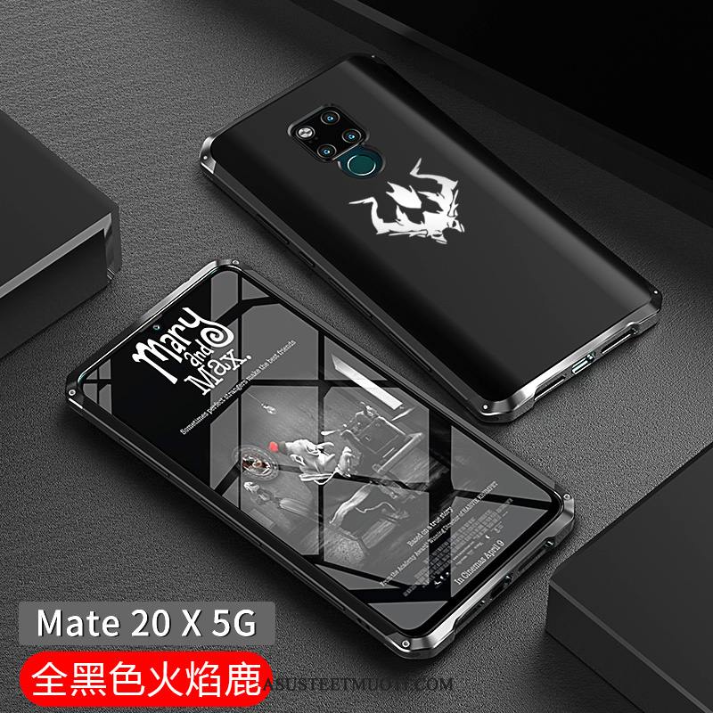 Huawei Mate 20 X (5g) Kuoret Metalli Ohut Ultra Persoonallisuus Suojaus
