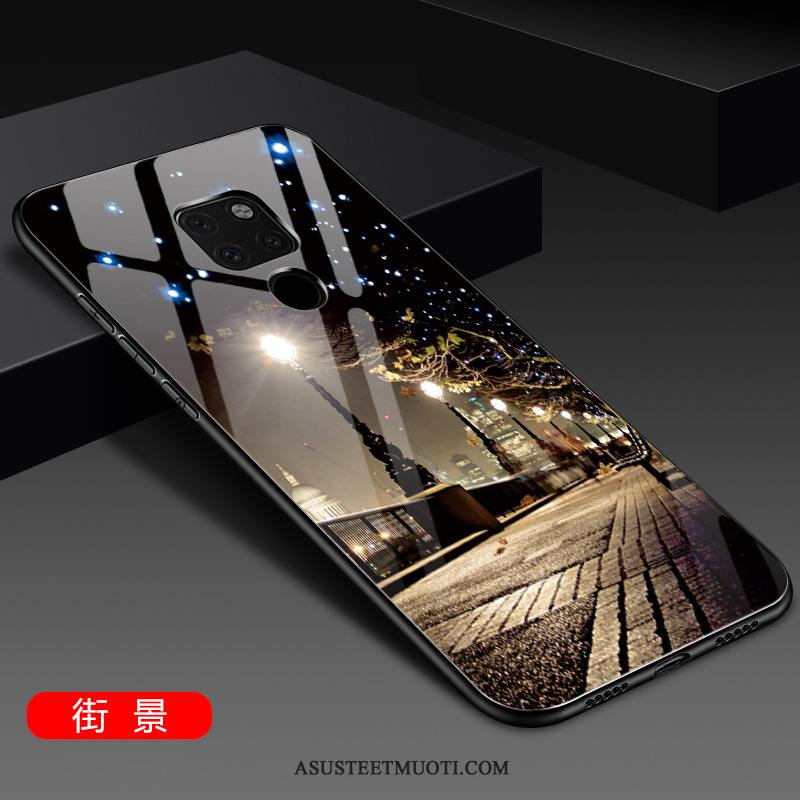 Huawei Mate 20 X (5g) Kuori Kuoret Murtumaton Persoonallisuus Silikoni Lasi
