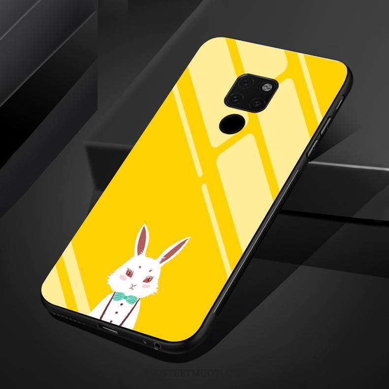 Huawei Mate 20 X Kuoret Hauska Kuori Ihana Silikoni Lasi