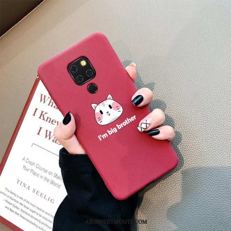 Huawei Mate 20 X Kuoret Kuori Kotelo Suojaus Pesty Suede Persoonallisuus