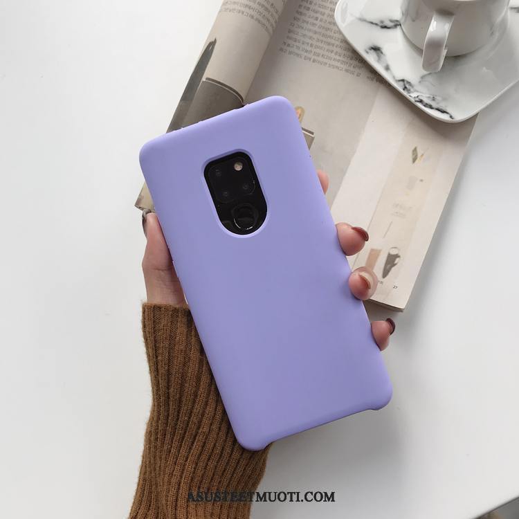 Huawei Mate 20 X Kuoret Murtumaton Keltainen Lehmä Kuori Valkoinen