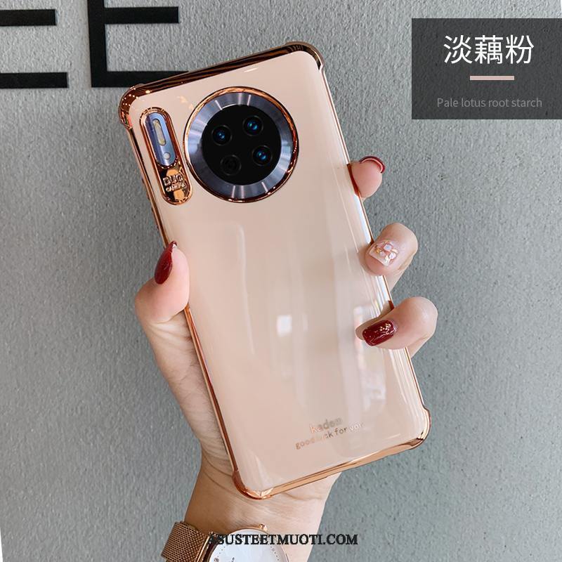 Huawei Mate 30 Kuoret Kotelo Pehmeä Neste Silikoni Puhelimen Luova